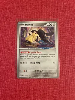 Pokemon Mawile 143/197 Obsidian Flames Printer Hickey Error Mint Condition - Image 1