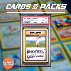 Carte Pokemon Eleveur de Pokemon 76/102 Set de Base Edition 1 PSA 10 🇫🇷 - Image 1