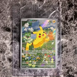 Pokemon TCG Paldea Adventure Chest SVP 088 Pikachu Black Star Promo (Sealed) - Image 1