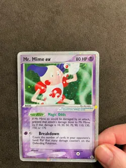 Mr. Mime ex Pokemon FireRed & LeafGreen 110/112 UR Green MP - Image 2