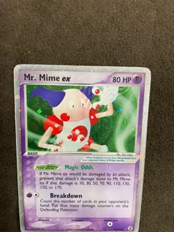 Mr. Mime ex Pokemon FireRed & LeafGreen 110/112 UR Green MP - Image 3