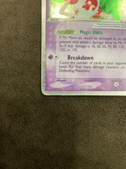 Mr. Mime ex Pokemon FireRed & LeafGreen 110/112 UR Green MP - Image 5