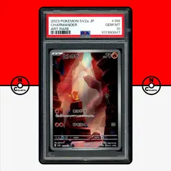 Pokemon PSA 10 Charmander AR 168/165 sv2a 151 Japanese - Image 1