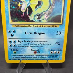 Pokemon TCG Gyarados 6/102 Base Set Holo Rare Spanish - Image 3