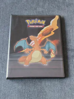 Ultra PRO Pokemon Scorching Summit Charizard 4-Pocket Portfolio Folder Binder - Image 1