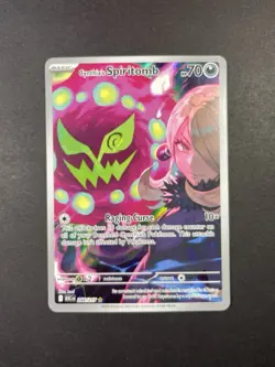 Pokemon Ascended Heroes Cynthia's Spiritomb Illustration Rare 244/217 PSA WORTHY - Image 1