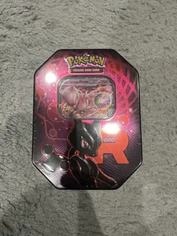 Pokemon TCG Team Rocket Tin – Team Rocket’s Mewtwo ex – Factory Sealed - Image 1