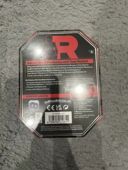 Pokemon TCG Team Rocket Tin – Team Rocket’s Mewtwo ex – Factory Sealed - Image 5