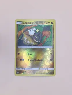 Pokemon TCG Jangmo-o 161/236 Cosmic Eclipse Reverse Holo 2019 NM/M - Image 1