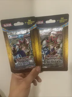 Yu-Gi-Oh! TCG 25th Anniversary 2 Pack Sealed Legend of Blue Eyes White Dragon - Image 1