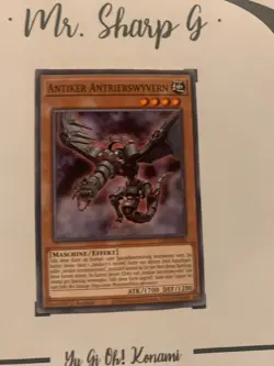 ANTIKER ANTRIEBSWYVERN - 1.AUFLAGE LDS1-DE084 DEUTSCH Yu-Gi-Oh! CARD COMMON TCG - Image 3