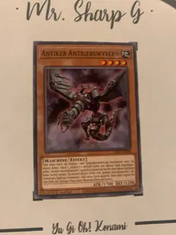 ANTIKER ANTRIEBSWYVERN - 1.AUFLAGE LDS1-DE084 DEUTSCH Yu-Gi-Oh! CARD COMMON TCG - Image 4