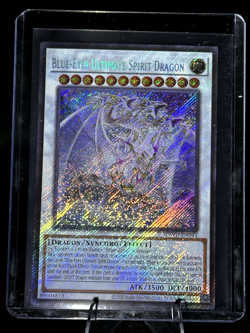 Blue-Eyes Ultimate Spirit Dragon (Secret Rare) SDWD-EN043 HOLO BLEED - Image 1