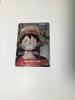Monkey.D.Luffy 25th Anniversary Promo Alternate Art Foil P-001 One Piece Card - Image 1