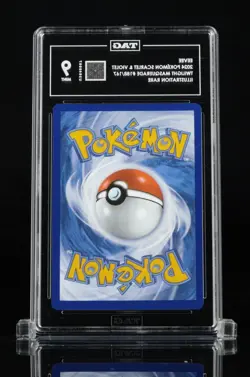 2024 POKEMON TWILIGHT MASQUERADE ILLUSTRATION RARE EEVEE #188 TAG 9 ir - Image 2