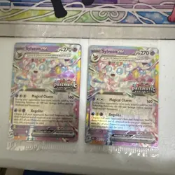 Stamped Sylveon ex 041/131 Pokemon Prismatic Evolution Surprise Box *SEALED* - Image 1