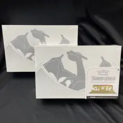 2 x Sealed Pokemon TCG Sword & Shield Ultra Premium Collection Charizard UPC Box - Image 1