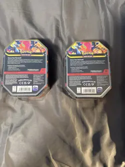 Pokemon TCG Charizard ex Promo Tin Box Set of 2 English by The Pokemon Company - Image 2