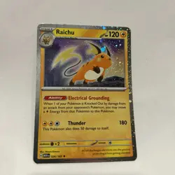 Raichu 026/165 Cosmos Holo 151 Sam's Club Exclusive Promo Pokemon TCG - Image 1
