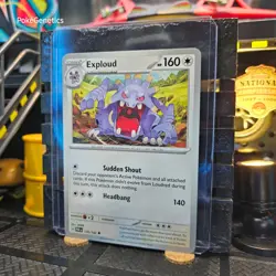 Exploud Paradox Rift Pokemon TCG 150/182 Scarlet & Violet SV04 Uncommon - Image 2