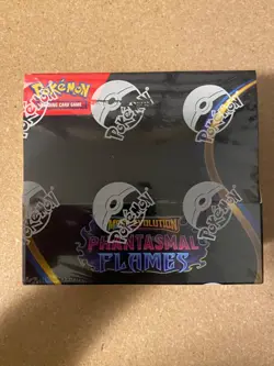 Pokemon TCG Phantasmal Flames Booster Box Sealed - Image 1