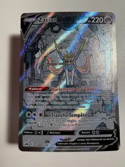 Pokemon TCG Zacian V Crown Zenith Galarian Gallery GG48/GG70 LIGHT PLAY - Image 1
