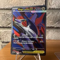 Pokemon TCG Mega Latias EX 163/132 Full Art Ultra Rare Holo - Image 1