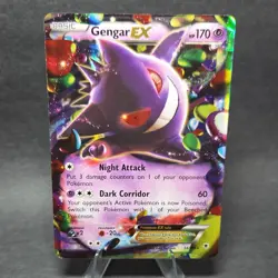Pokemon TCG Jumbo Gengar EX 034/119 Promo Holo Oversized HP 170 Dark Corridor - Image 1