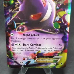 Pokemon TCG Jumbo Gengar EX 034/119 Promo Holo Oversized HP 170 Dark Corridor - Image 2