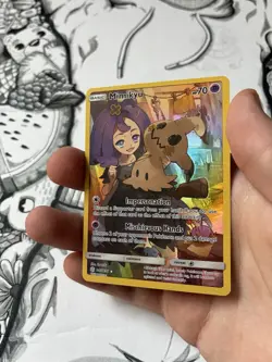 Mimikyu 245/236 Alt Art Secret Rare Pokemon Sun & Moon Cosmic Eclipse - Image 1