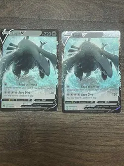 2 Lugia V 138/195 SWSH12: Sword & Shield - Silver Tempest Ultra Rare Holo LP - Image 1