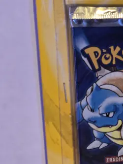 1999 Vintage Pokemon Base Set Blister Pack Blastoise Potential Shadowless - Image 3