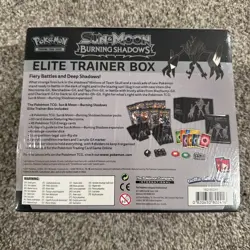 Pokemon TCG: Sun & Moon Burning Shadows Elite Trainer Box ETB - NEW and SEALED - Image 3