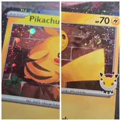 Pokemon TCG Pikachu 051/162 Stamped 2026 Pokemon Day Promo 2 SWIRL 🍥 - Image 1