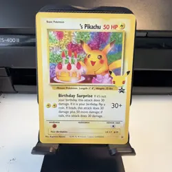 Pokemon TCG Celebrations Pikachu Birthday "Black Star Promo" #24 - Image 1