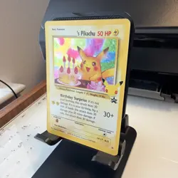 Pokemon TCG Celebrations Pikachu Birthday "Black Star Promo" #24 - Image 3