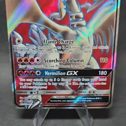 Pokemon TCG Dragon Majesty Reshiram GX 65/70 Ultra Rare Full Art Holo - Image 3