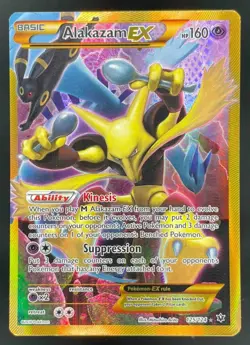 2016 Pokemon XY Fates Collide #125/124 Alakazam - Image 1