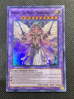 YuGiOh! - Oneiros, The Dream Mirror Erlking CHIM-EN087 Super Rare 1st Edition NM - Image 1