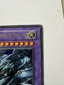 Yugioh Blue-Eyes Ultimate Dragon JMP-EN005 Limited Edition Ultra Rare LP (2) - Image 3