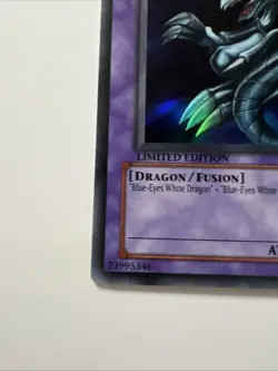 Yugioh Blue-Eyes Ultimate Dragon JMP-EN005 Limited Edition Ultra Rare LP (2) - Image 5