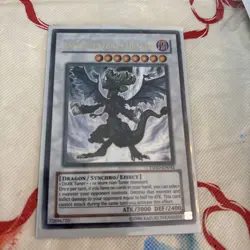 YUGIOH INFERNITY DOOM DRAGON ULTIMATE RARE TSHD-EN042 NEAR MINT x1!! - Image 1