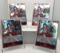 Izo Playset - OP03-003 x4 - Pillars of Strength - One Piece TCG - English - Image 1