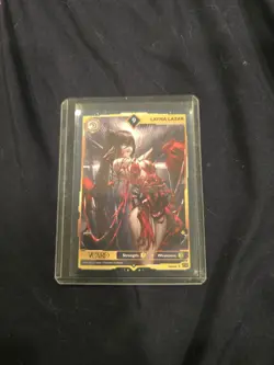 New Gamersupps Vcard Waifu Cup Layna Lazar's Crimson Bloom Promo Card - Image 1