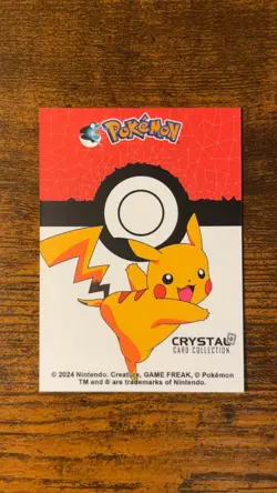 Shadow Mew #0151 Gold Holo Crystal Collection 2024 Pokemon Non-TCG Card - Image 2