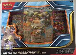 Pokemon Mega Kangaskhan EX Box Promo Booster Trading Card Game - Image 1