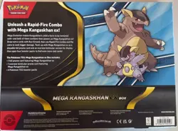 Pokemon Mega Kangaskhan EX Box Promo Booster Trading Card Game - Image 2