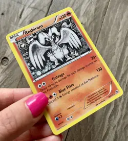 Pokemon Card Reshiram 28/113 Holo B&W Legendary Treasures - Image 4