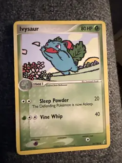 Pokemon TCG Ivysaur EX Crystal Guardians Uncommon Card 34/100 Regular - Image 1