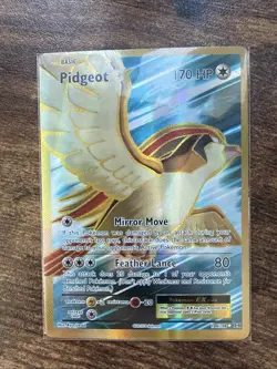 Pokemon TCG XY Evolutions Pidgeot EX Full-Art Ultra Rare Holo Card 104/108 - Image 2